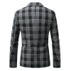 Men's Vintage Check Casual Blazer 12002269X sold by Manly