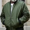 Men's Lightweight Casual Rib Collar Nylon Bomber Jacket 22883419F sold by Manly
