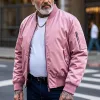 Men's Lightweight Casual Rib Collar Nylon Bomber Jacket 33938297F sold by Manly