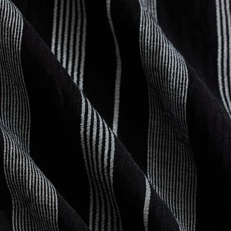 Men's Casual Classic Lapel Cotton Blend Striped Long Sleeve Shirt 83621256F sold by Manly product image thumbnail 4