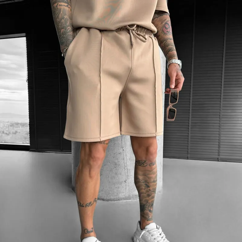 Men's Solid Color Sports Shorts 22647411X sold by Manly product image thumbnail 4