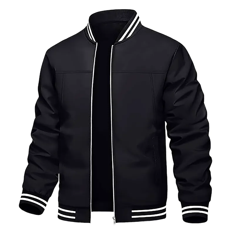 Men's Lightweight Casual Rib Collar Polyester Camouflage Bomber Jacket 45630173F sold by Manly product image thumbnail 2