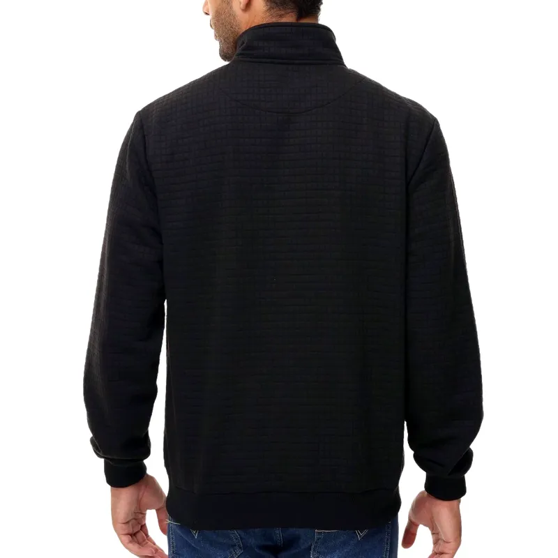 Men's Lightweight Casual Waffle Collar Jacket 71793707F sold by Manly product image thumbnail 3