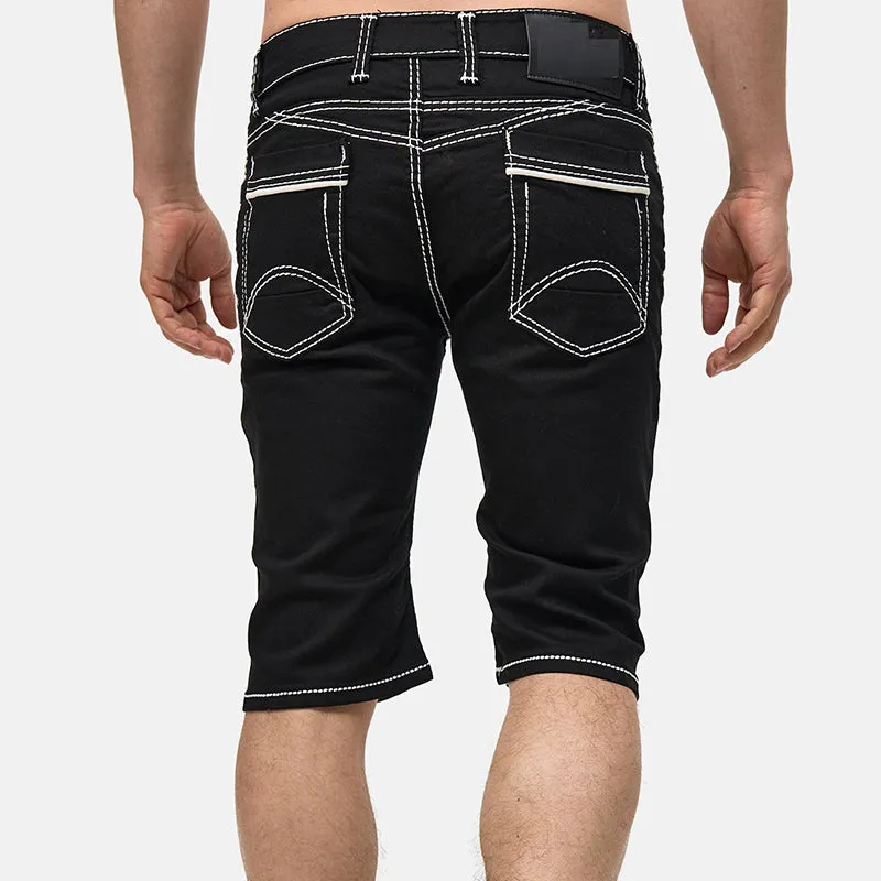 Men's Contrast Denim Shorts 20160865X sold by Manly product image thumbnail 2