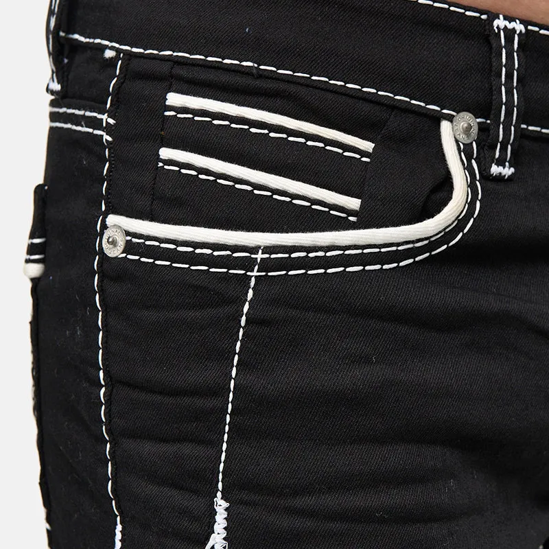 Men's Contrast Denim Shorts 20160865X sold by Manly product image thumbnail 3