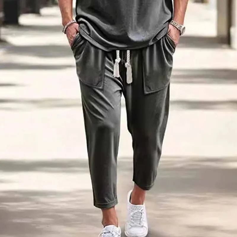 Men's Contrasting Color Vest and Trousers Two-piece Set 62776636X sold by Manly product image thumbnail 5