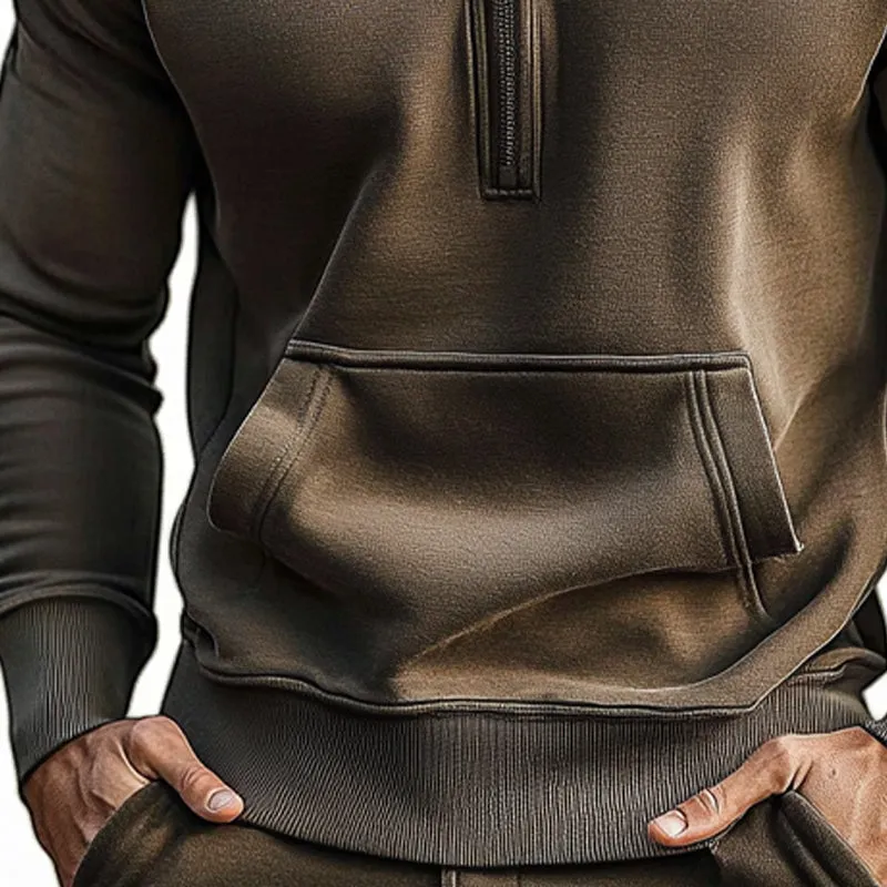 Men's Solid Color Crew Neck Long Sleeve Sweatshirt 61246248X sold by Manly product image thumbnail 3