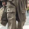 Men's Vintage Casual Cotton and Linen Pocket Pants 31846126TO sold by Manly