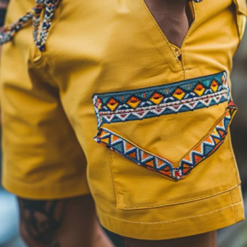 Men's Classic Casual Fashion Resort Style Cargo Shorts 22207868K sold by Manly product image thumbnail 3