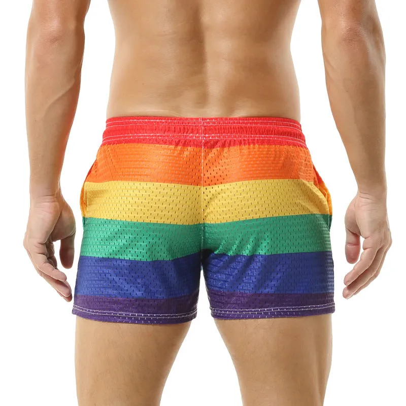 Men's Casual Contrast Color Skin-friendly Breathable Fabric Shorts 50403580K sold by Manly product image thumbnail 3