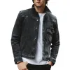 Men's Vintage Washed Denim Button Jacket 00274573U sold by Manly