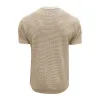 Men's Casual Waffle Cotton Henley Collar Loose Short Sleeve T-Shirt 74264757M sold by Manly
