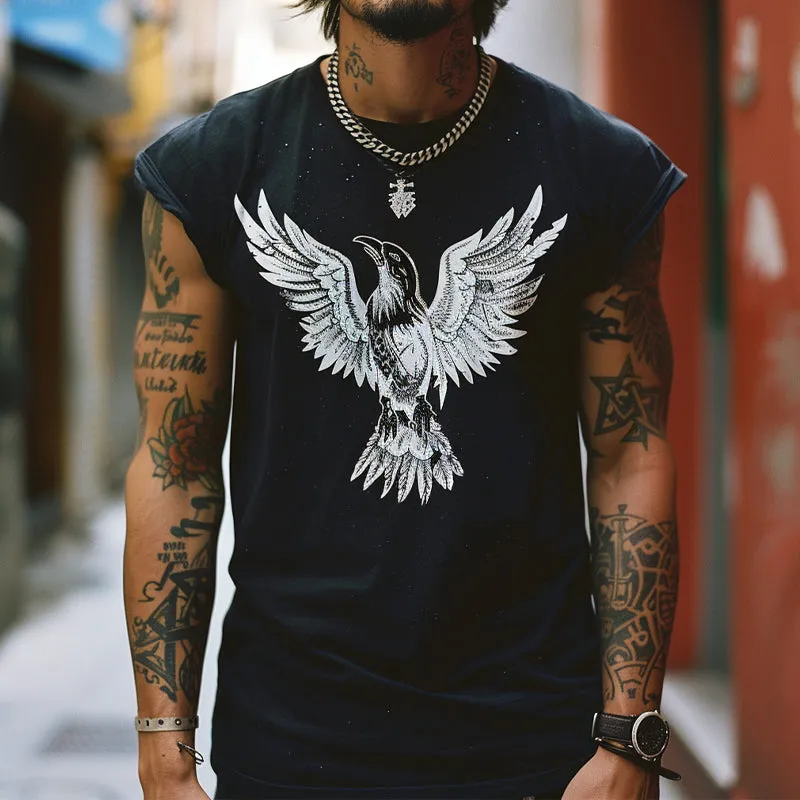 Men's Loose Animal Print Tank Top 36160301X sold by Manly product image thumbnail 2