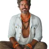 Men's Vintage Washed Denim Long Sleeve Shirt 45682627U sold by Manly