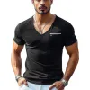Men's Slim Fit Skin-friendly Ice Silk Wrinkled Short-sleeved T-shirt 95520443U sold by Manly
