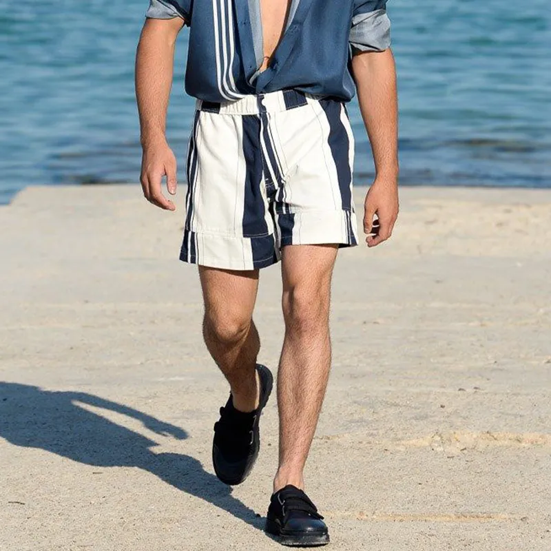 Men's Casual Resort Striped Beach Shorts 57657504K sold by Manly product image thumbnail 2