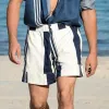 Men's Casual Resort Striped Beach Shorts 57657504K sold by Manly