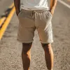 Men's Classic Casual Elastic Waist Corduroy Shorts 64425066K sold by Manly