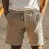 Men's Classic Casual Elastic Waist Corduroy Shorts 64425066K sold by Manly