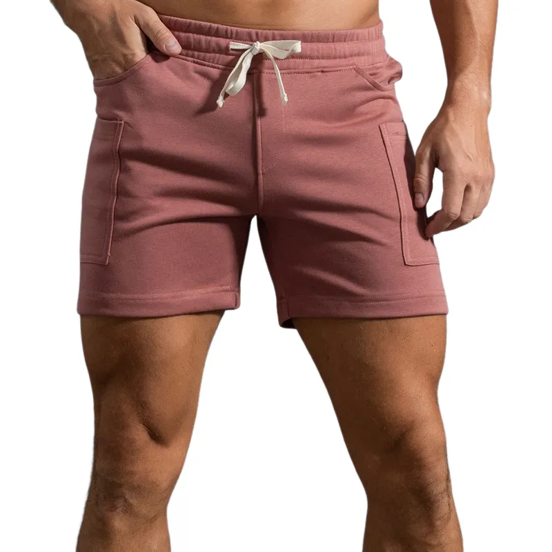 Men's Casual Comfort Skin-friendly Cotton Casual Multi-pocket Shorts 52593929K sold by Manly