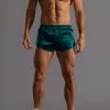 Men's Comfort Satin Elastic Waist Lounge Home Shorts 79573749K sold by Manly