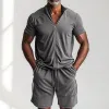 Men's Simple Breathable Casual Sports Suit MTA1795C4P sold by Manly