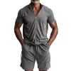 Men's Simple Breathable Casual Sports Suit MTA1795C4P sold by Manly