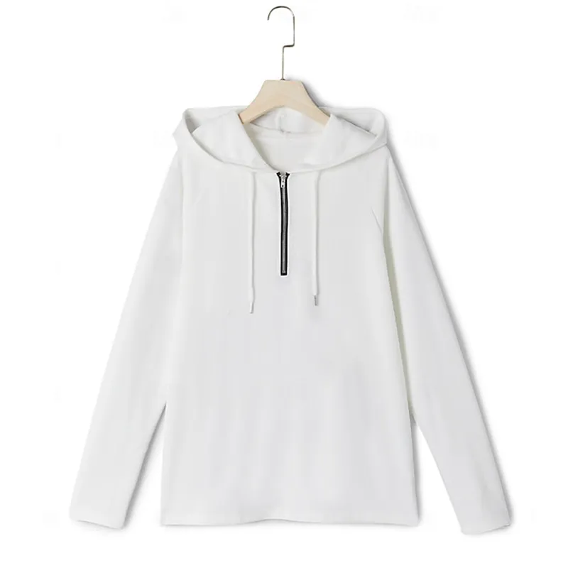 Men's Solid Color Waffle Hooded Long Sleeve T-shirt MTA1400C9Z sold by Manly product image thumbnail 3