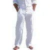 Men's Casual Cotton Solid Color Pants MUA1410C6X sold by Manly