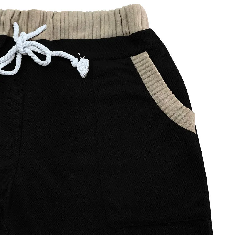 Men's Contrast Paneled Elasticated Shorts MTA1742C1X sold by Manly product image thumbnail 5