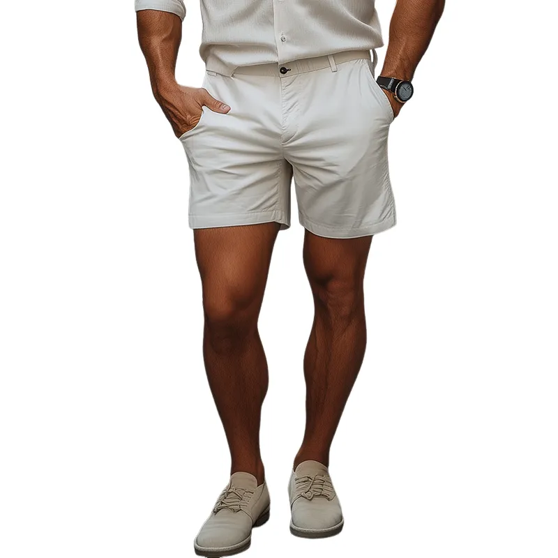 Men's Classic Casual Gentleman Fashion Cotton Shorts MTA1751C1K sold by Manly
