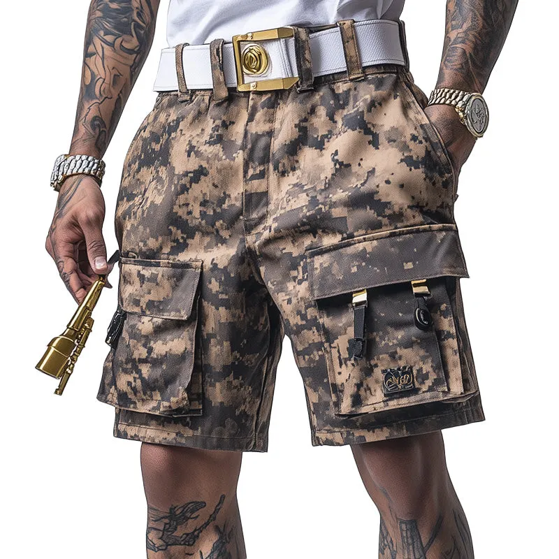 Men's Camouflage Cargo Shorts MTA1938C9P sold by Manly