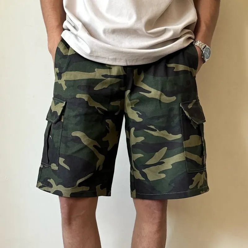 Men's Fashion Camouflage Multi-pocket Cargo Shorts MTA2012C5Z sold by Manly product image thumbnail 2