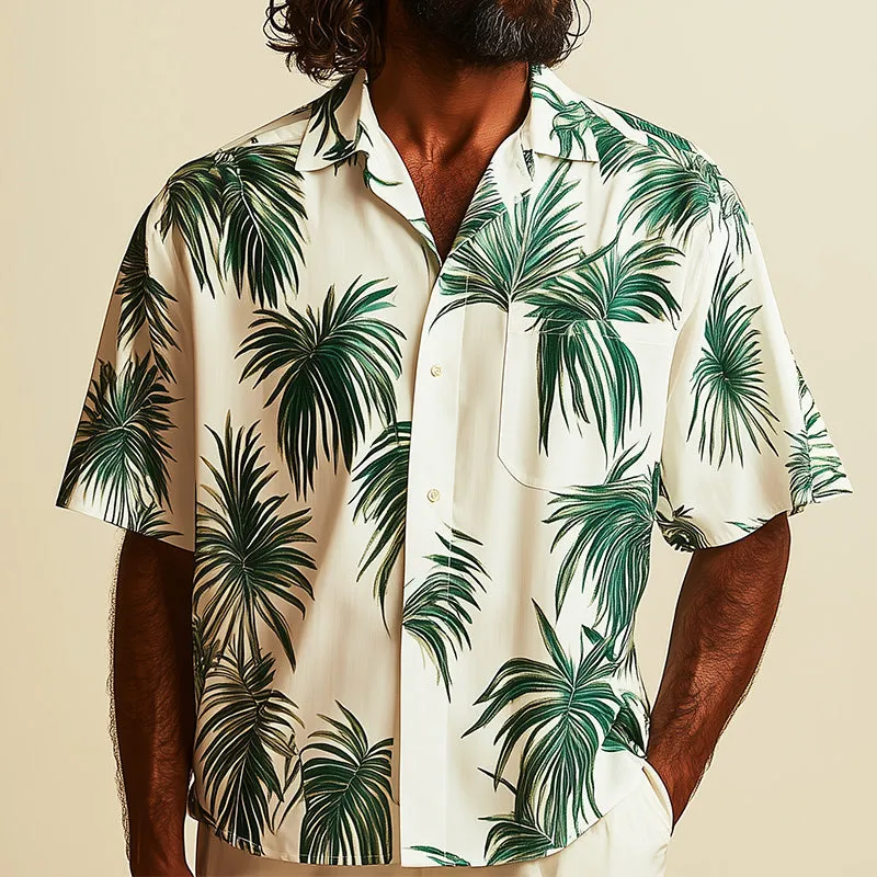 Men's Spring Fashion Fresh Printed Short Sleeve Shirt MTA2785C4P sold by Manly product image thumbnail 2