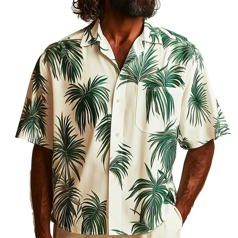 Men's Spring Fashion Fresh Printed Short Sleeve Shirt MTA2785C4P sold by Manly