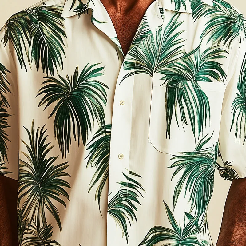 Men's Spring Fashion Fresh Printed Short Sleeve Shirt MTA2785C4P sold by Manly product image thumbnail 3