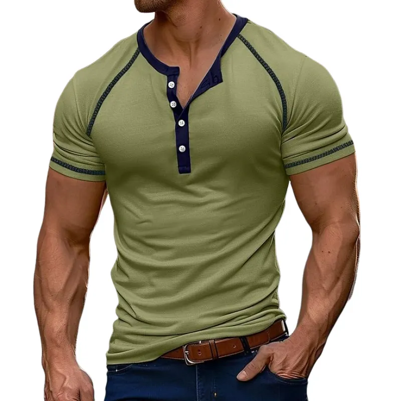 Men's Spring Fashion Casual Slim Fit Cotton Short Sleeve T-shirt MTA2890C5K sold by Manly