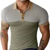 Men's Summer Comfort Knitted Polo Neck T-Shirt MTA2828C0U sold by Manly