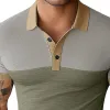 Men's Summer Comfort Knitted Polo Neck T-Shirt MTA2828C0U sold by Manly