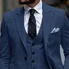 Men's Cotton And Linen Casual Business Blazers MTA2863C7X sold by Manly