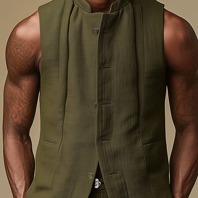 Men's Simple And Stylish Slim Vest MTA3152C0P sold by Manly product image thumbnail 3