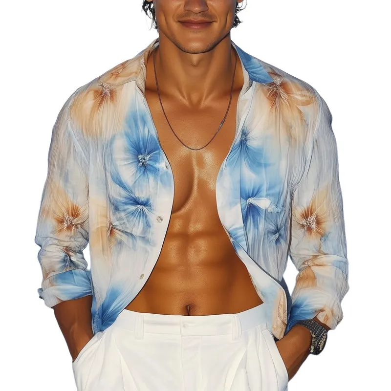 Men's Hawaiian Fashion Lightweight Comfortable Printed Shirt MTA0348D0U sold by Manly