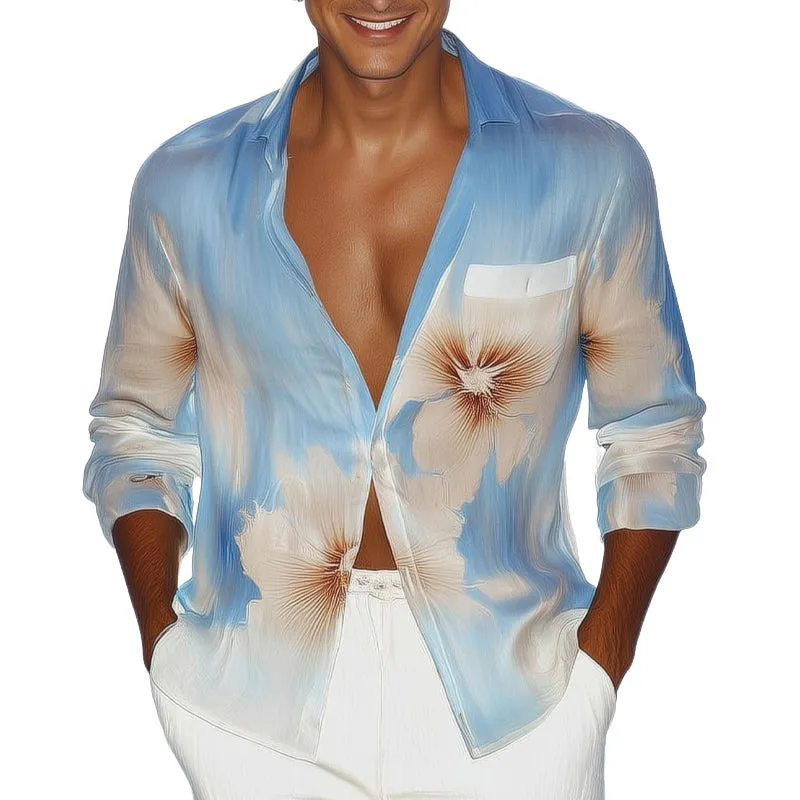 Men's Hawaiian Fashion Lightweight Comfortable Printed Shirt MTA0397D1U sold by Manly