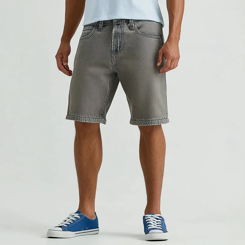 Men's Denim Retro Casual Shorts MTA0320D6X sold by Manly product image thumbnail 2