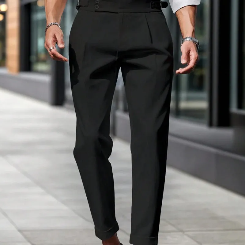 Men's Casual Solid Color Suit Pants MTA0379D7X sold by Manly product image thumbnail 3