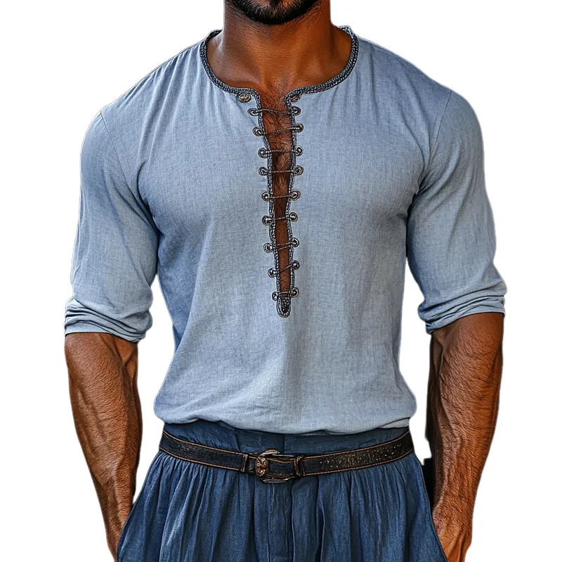 Men's Casual Round Neck Short Sleeve T-Shirt MTA0362D9X sold by Manly