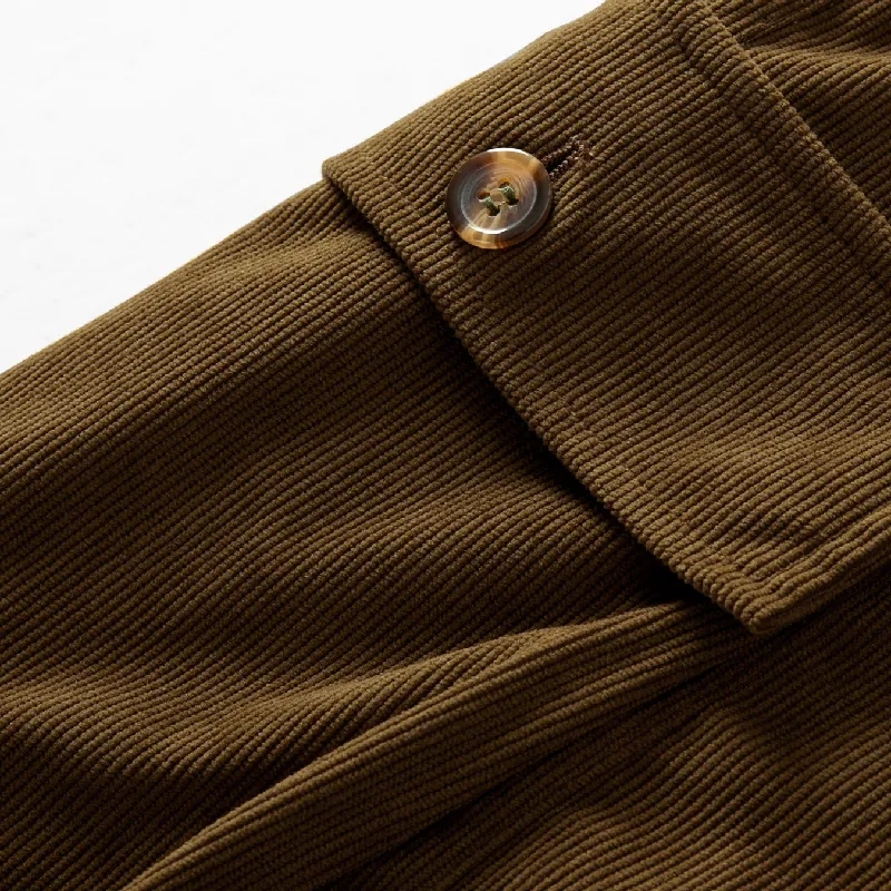 Men’s Casual Outdoor Corduroy Multi-Pocket Cargo Shorts MTA3147C9M sold by Manly product image thumbnail 5