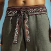 Men's Summer Cotton and Linen Embroidered Tassel Shorts MTA0933D4U sold by Manly