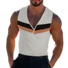 Men's Summer Cool Deep V Neck Tank Top MTA0842D9U sold by Manly