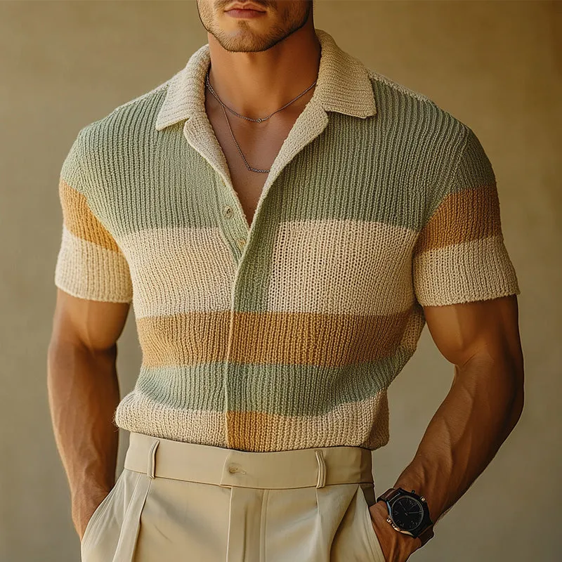 【24-hour shipping out】Men's Spring Fashion Simple Woven Slim Short Sleeve Shirt MTA0885D0P sold by Manly product image thumbnail 2